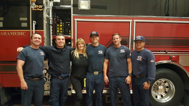 Thanking our Firefighters 